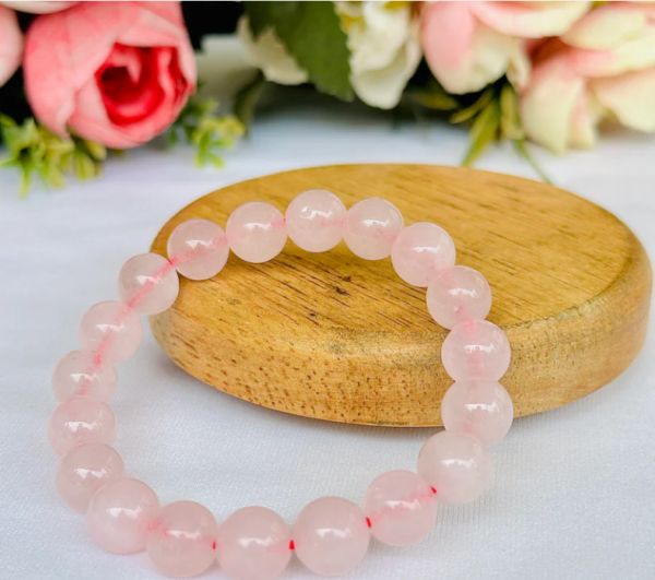 rose quartz bracelet